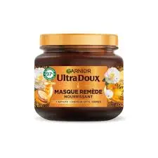 GARNIER ULTRA DOUX MASQUE REMEDE NOURRISSANT ARGAN ET CAMELIA 340ML