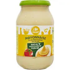 CLASSIC MAYONNAISE A LA MOUTARDE DE DIJON OEUFS PLEIN AIR 470G