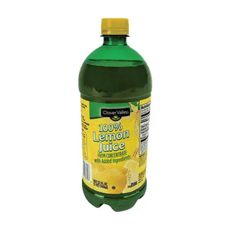 CLOVER VALLEY 100% LEMON JUICE 946ML