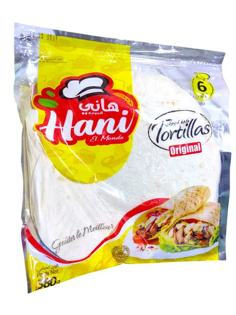 HANI EL MONDO TORTILLAS ORIGINAL 850G 30CM