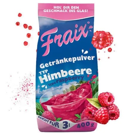 FRAIX GETRANKEPULVER TYP HIMBEERE TYPR RASPBERRY 400G