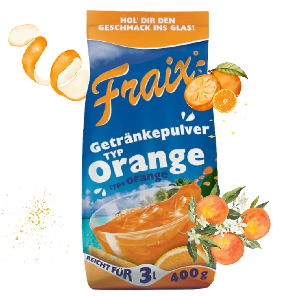 FRAIX GETRANKEPULVER TYP ORANGE 400G