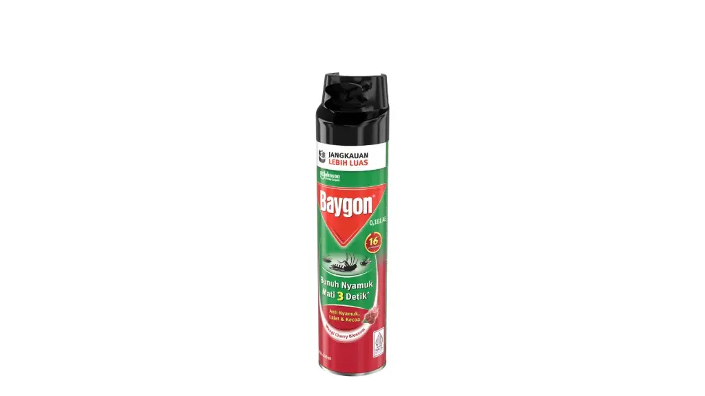 BAYGON BUNUH NYAMUK MATI 3 DETIK ANTI NYAMUK LALAT & KECOA 600ML