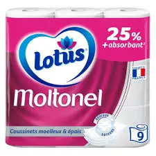 EXTRA MOELLEUX MOLTONEL LA TEXTURE TRIPLE EPAISSEUR 