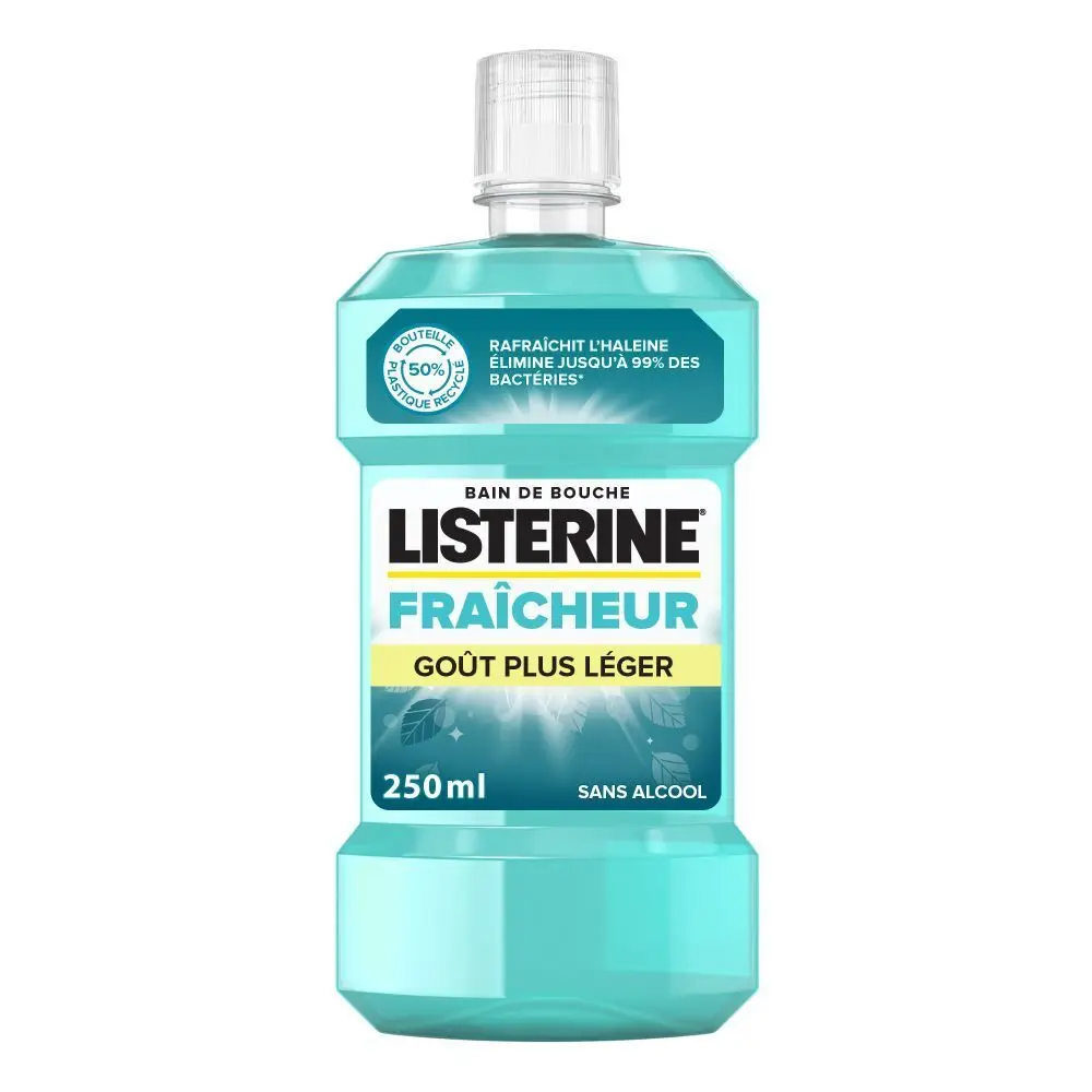 LISTERINE FRAICHEUR GOUT PLUS LEGER 250ML