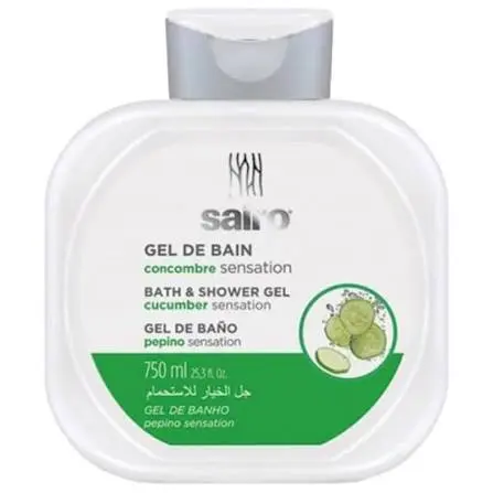 SAIRO GEL DE BAIN CONCOMBRE SENSATION 750ML