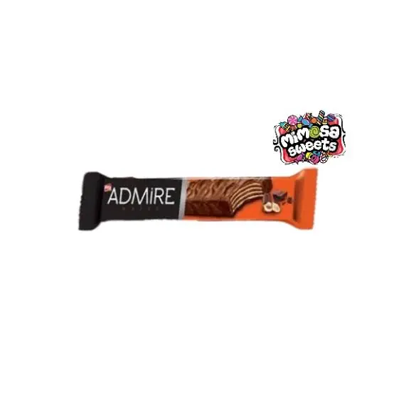 BIFA ADMIRE WAFER WITH COCOA COATING AND COCOA HAZELNUT CREAM 55G