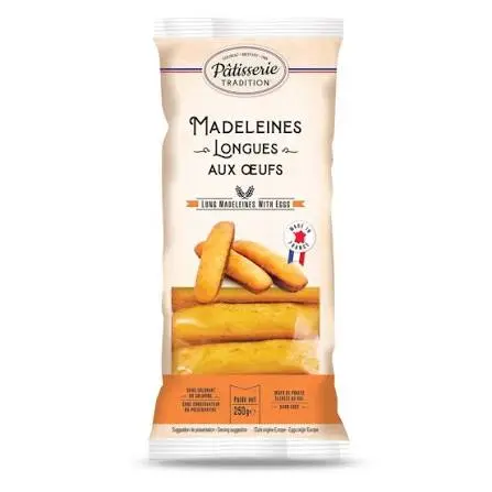 MADELEINES LONGUES AUX OEUFS 
