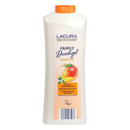 LACURA BODY FAMILY DUSCHGEL TROPICAL 1L