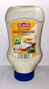 DELIKATO MAYONNAISE MIT 70% RAPSOL 500ML