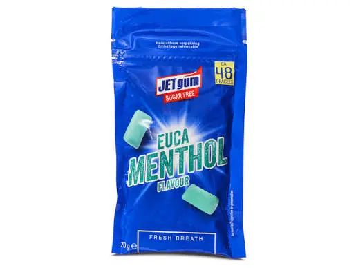 JETGUM EUKA MENTHOL FLAVOUR 70G