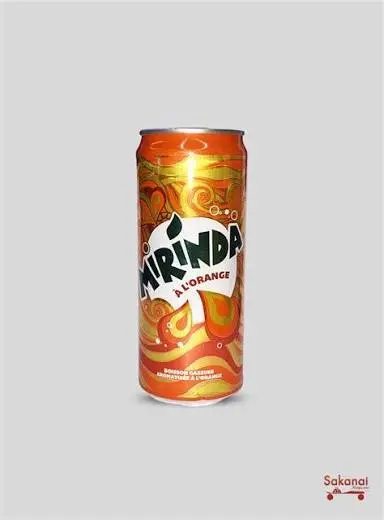 MIRANDA BOISSON GAZEUSE AROMATISEE A L'ORANGE 250ML