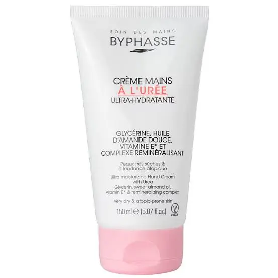 BYPHASSE CREME MAINS A L'UREE ULTRA HYDRATANTE 150ML