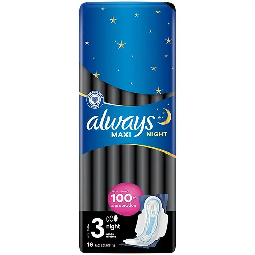 ALWAYS MAXI NIGHT 3NIGHT 16PADS 