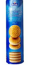 BRINK SANDWICH BISCUITS FOURRE AVEC FOURAGE DE VANILLE 250G