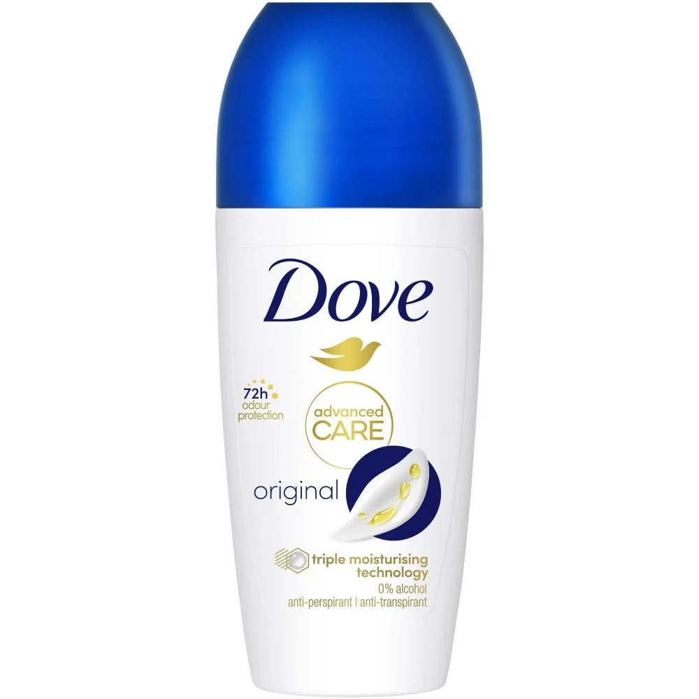 DOVE ADVENCED CARE ORIGINAL ANTI-PERSPIRANT 72H 50ML