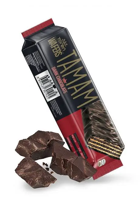 TOREN WAFERS TAMAN DARK CHOCOLATE 38G