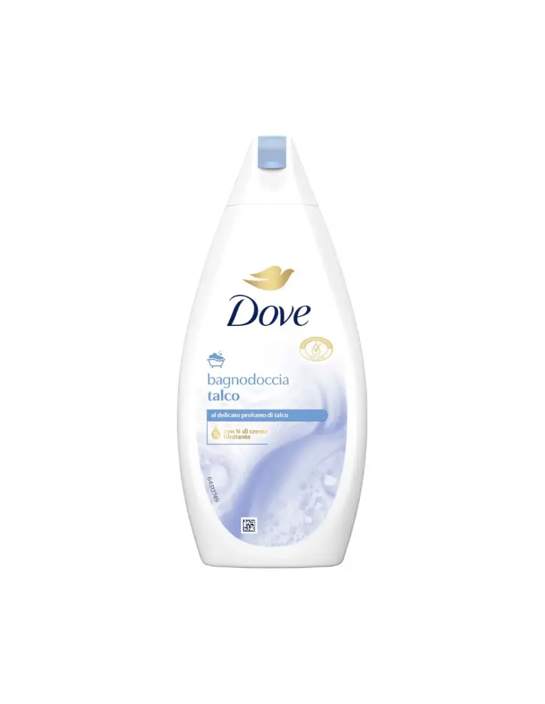 DOVE BAGNODOCCIA TALCO AL DELICATO PROFUMO DI TALCO BODY WASH 750ML