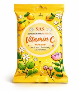 SAS DEEP CLEANSING WIPES VITAMINE C 
