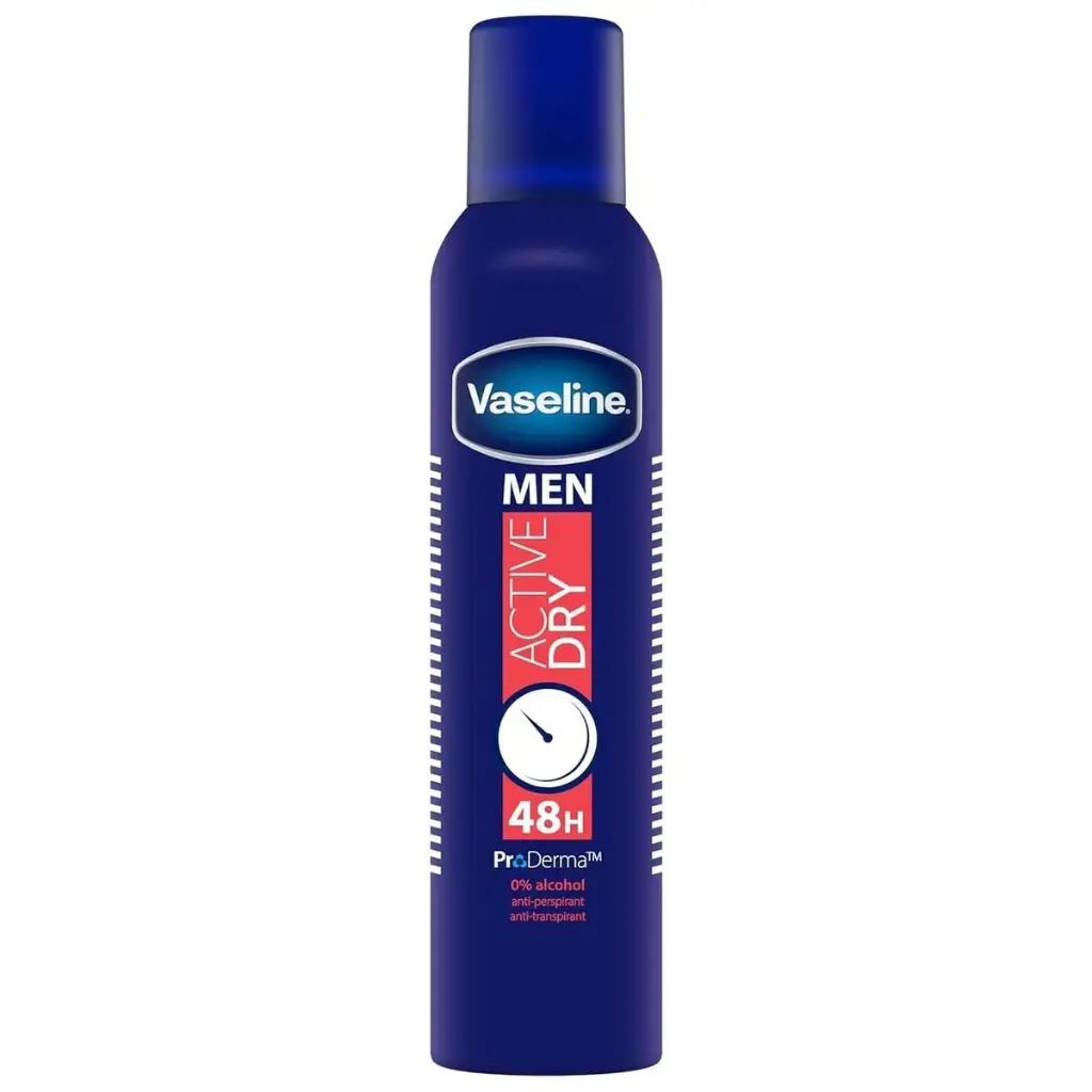 VASELINE MEN ACTIVE DRY 48H ANTI-PERSPIRANT 250ML