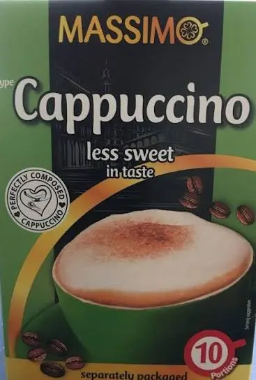 MASSIMO CAPPUCCINO LESS SWEET IN TASTE 150G