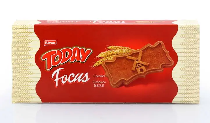 ELVAN TODAY FOCUS CARAMEL CINNAMON BISCUIT 160G