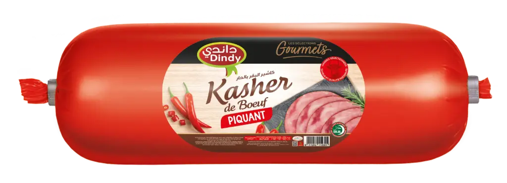 LES SELECTIONS GOURMETS DINDY SAUCISSON DE BOEUF NATURE 90G