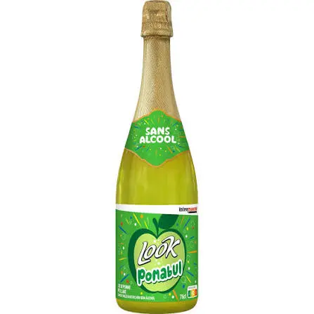 LOOK POMABUL JUS DE POMME PETILLANT 75CL