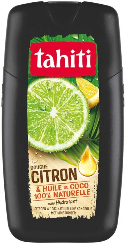 TAHITI DOUCHE CITRON & HUILE DE COCO 100% NATURELLE 250ML