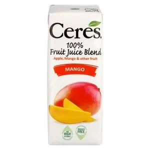 CERES 100% MANGO FRUIT JUICE BLEND 200ML