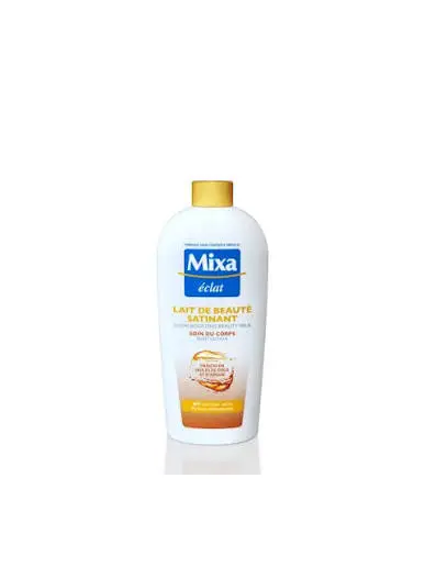 MIXA ECLAT LAIT DE BEAUTE SATINANT SOIN DU CORPS BODY LOTION ENRICHI EN HUILES DE COCO ET D'ARGAN 230ML