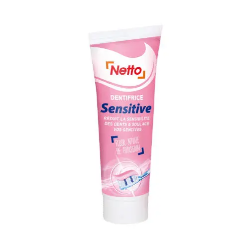 NETTO DENTIFRICE SENSITIVE 75ML