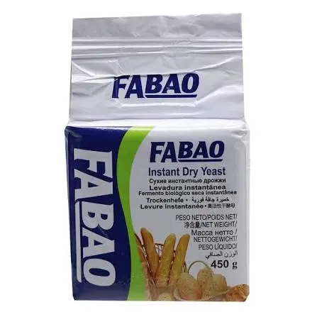 FABAO INSTANT DRY YEAST LEVURE INSTANTANEE 450G