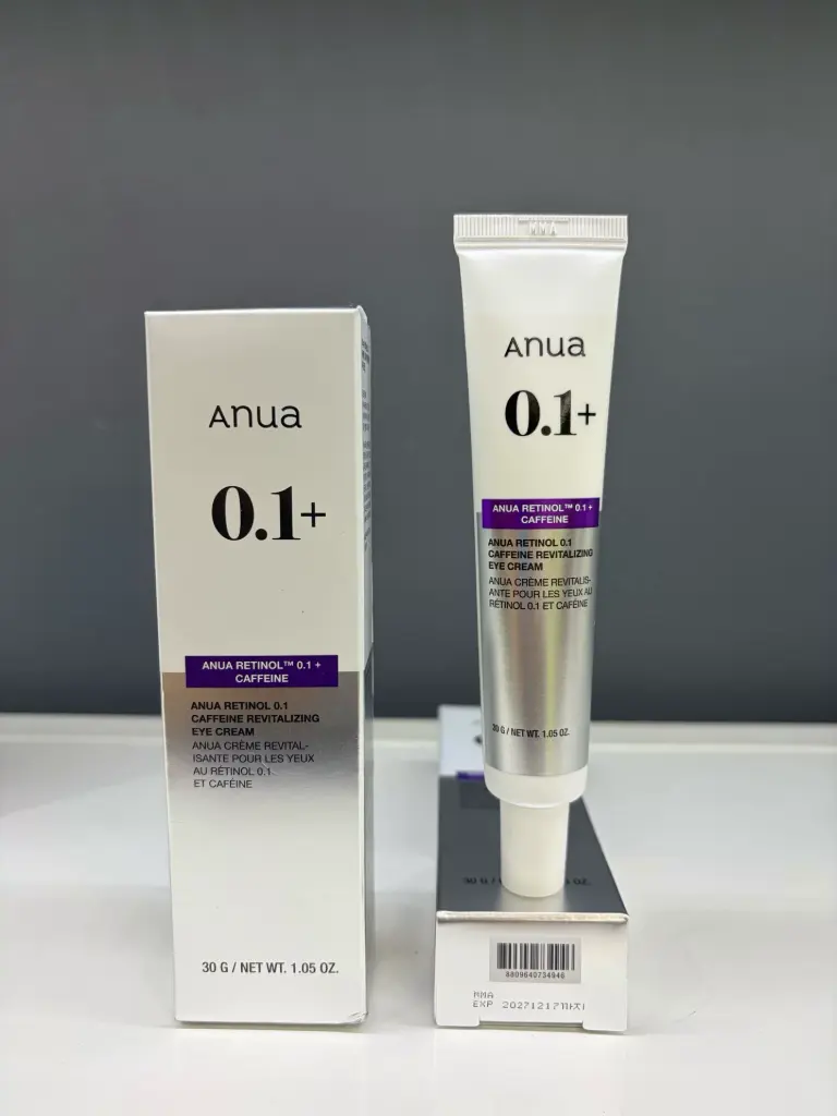 ANUA 0.1+ CREME REVITALISANTE POUR LES AU RETINOL 0.1 ET CAFEINE 30G