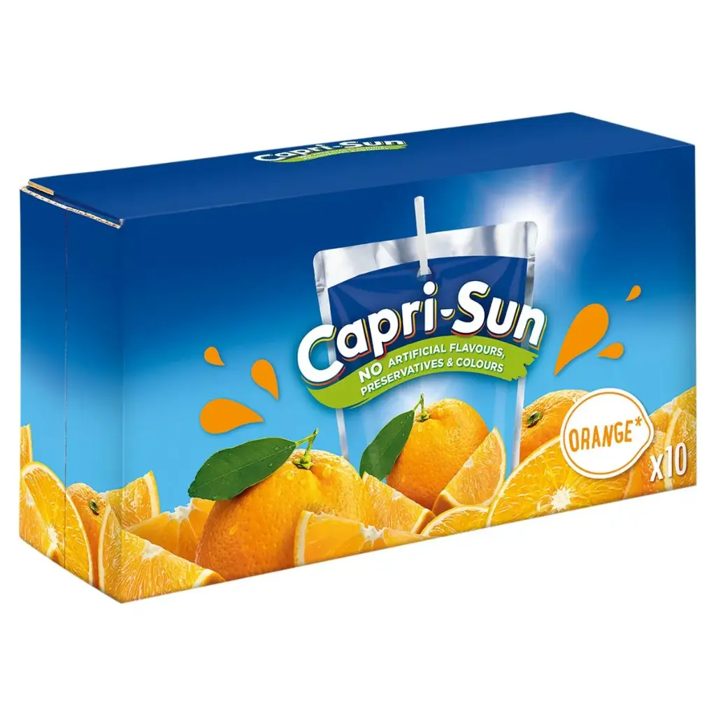 CAPRI-SUN ORANGE ×10 100ML