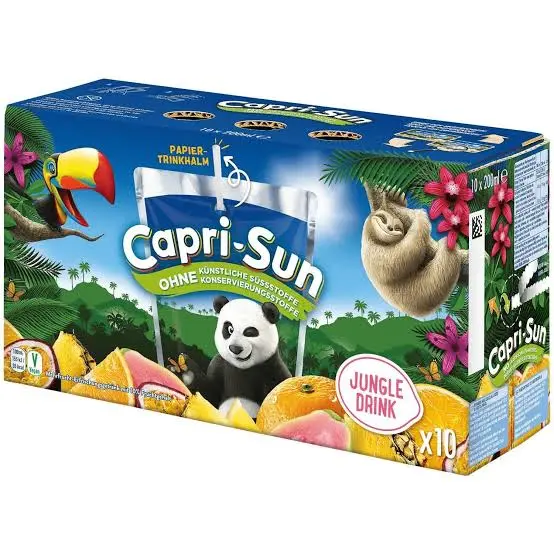 CAPRI-SUN JUNGLE DRINK ×10 100ML