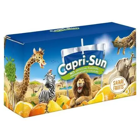 CAPRI-SUN SAFARI FRUITS ×10 100ML
