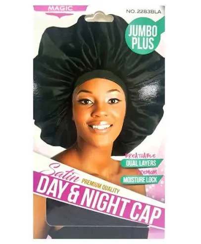 JUMBO PLUS SATIN NIGHT CAP 
