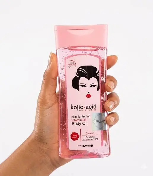 KOJIC ACID SKIN LIGHTENING VITAMIN B3 BODY OIL CLASSIC 200ML