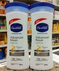 ICE SUMMER PROFESSIONAL CARE ADVANCED REPAIR FRAGRANCE FREE BODY LOTION 400ML 