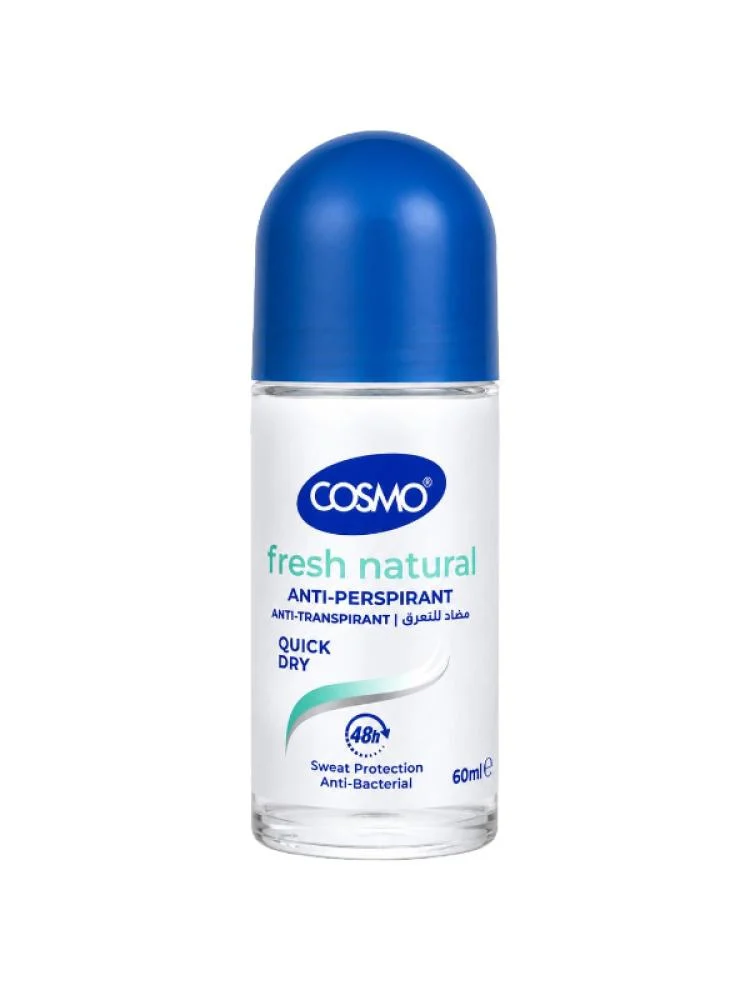 COSMO FRESH NATUREL ANTI-PERSPIRANT QUICK DRY 60ML