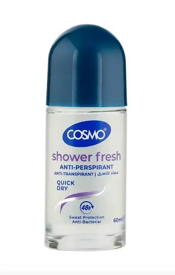 COSMO SHOWER FRESH ANTI-PERSPIRANT QUICK DRY 60ML
