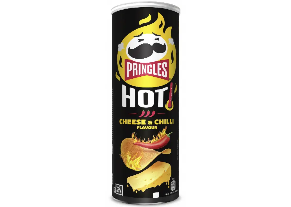 PRINGLES HOT CHEESE & CHILLI FLAVOUR 160G