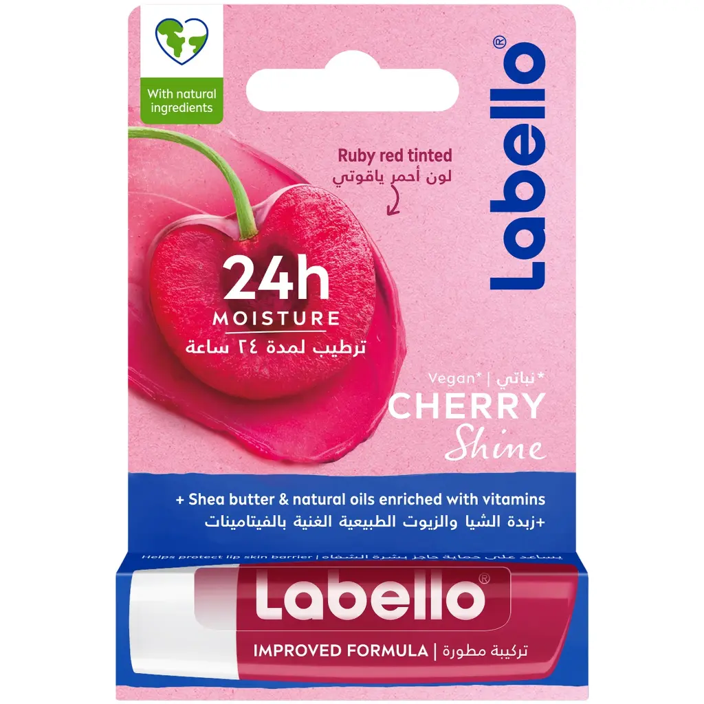 LABELLO CHERRY SHINE 24H MOISTURE 4.8G