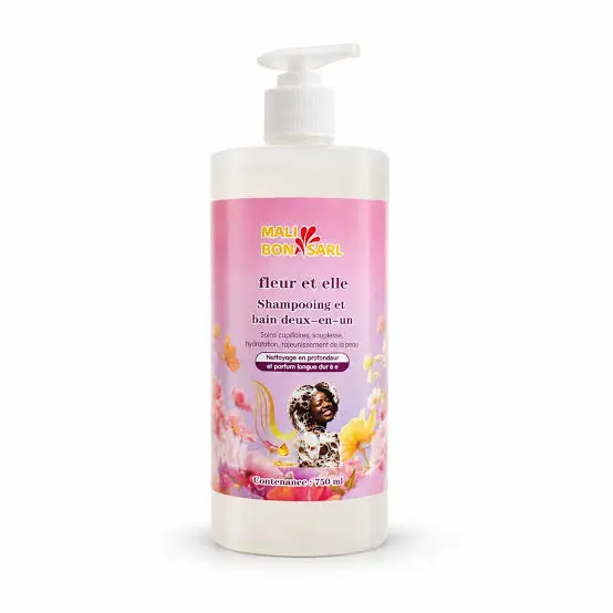 MALI BONA SARL FLEUR ETB ELLE SHAMPOOING ET BAIN DEUX EN UN 780ML