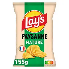 LAY'S PAYSANNE NATURE 155G