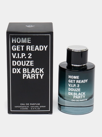 HOME GET READY V.I.P. 2 DOUZE DX BLACK PARTY EAU DE PARFUM 100ML