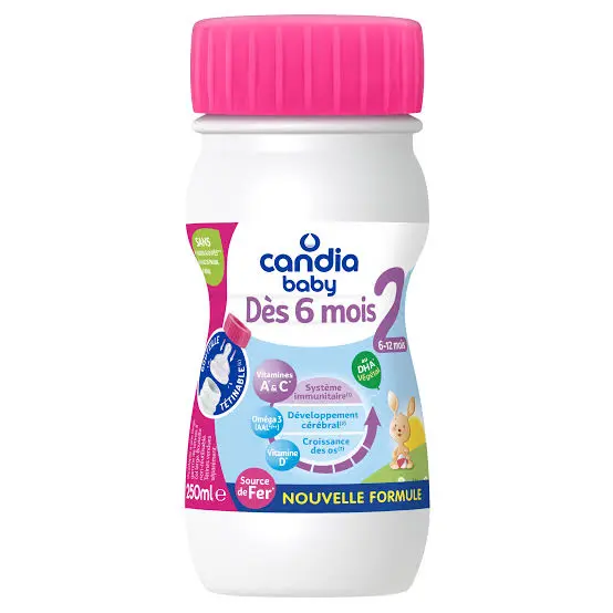 CANDIA BABY DES 6 MOIS N°2 6-12MOIS 250ML