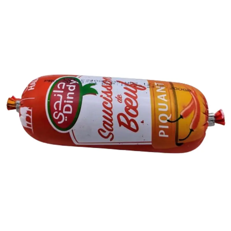 DINDY SAUCISSON DE BOEUF PIQUANT HALAL 200G
