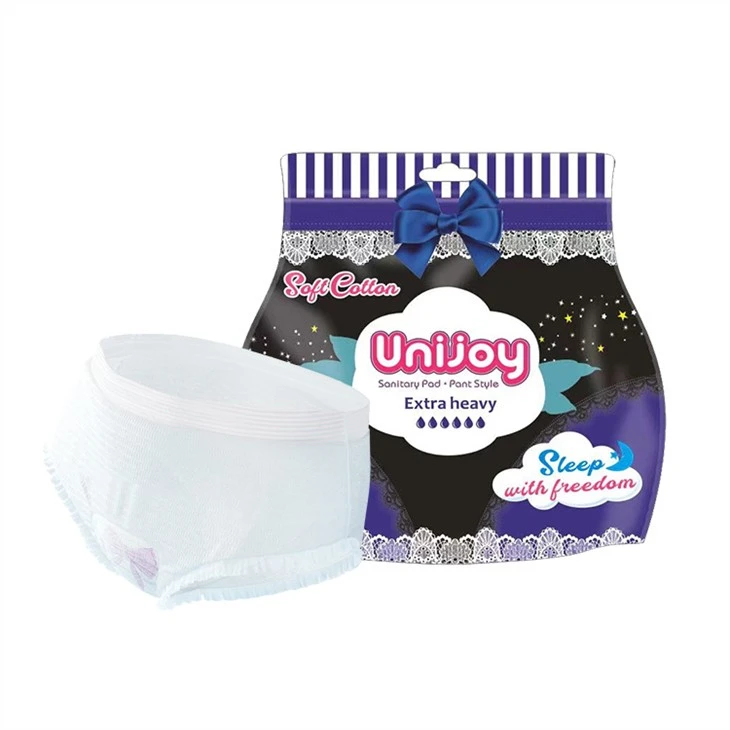 SOFTCOTTON UNIJOY SANITARY PAD * PANT STYLE EXTRA HEAVY SLEEP WITH FREEDOM